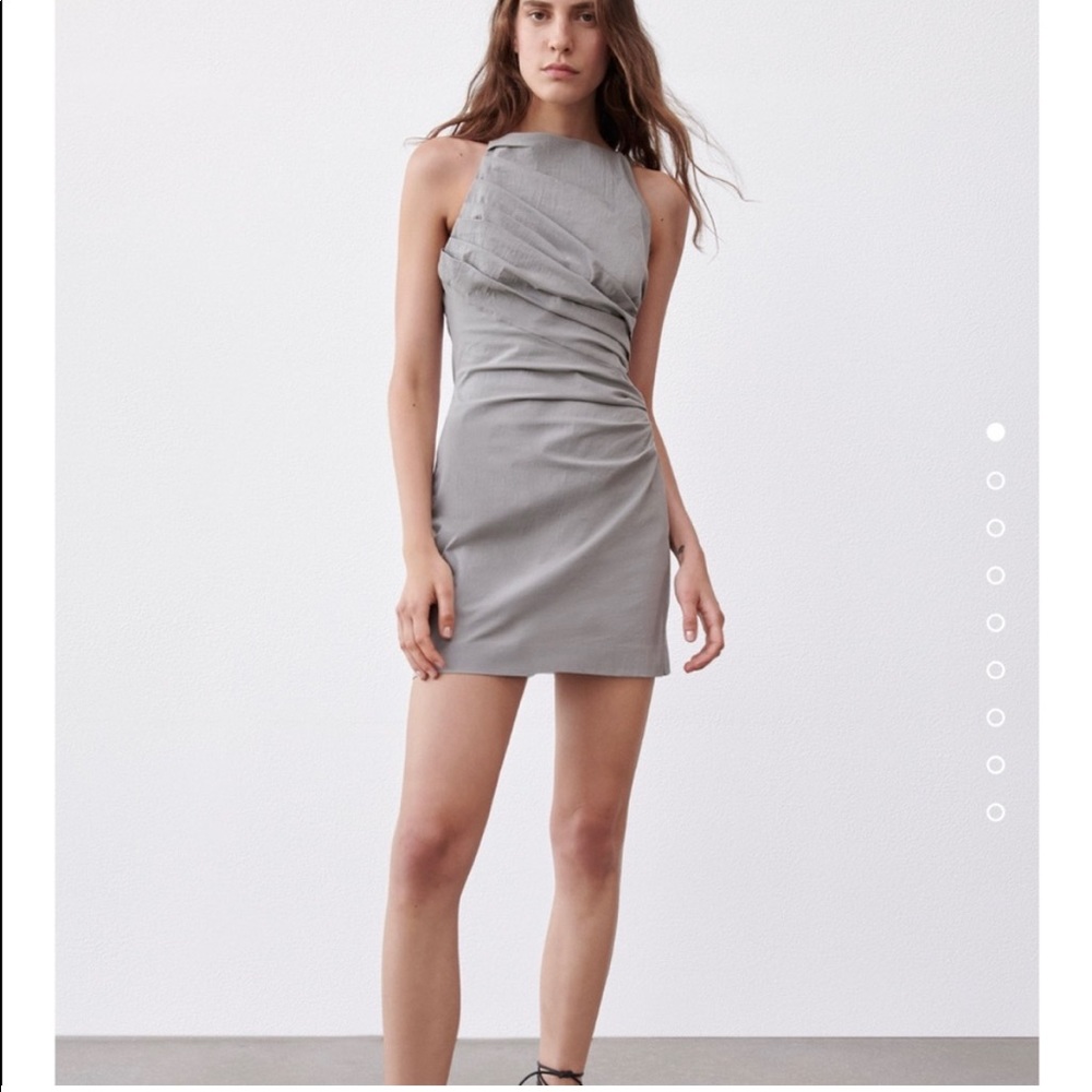 NWT Zara Linen Mini Dress
